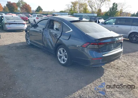 2025 Honda Accord Lx z USA, uszkodzony, nr VIN 1HGCY1F20SA018100